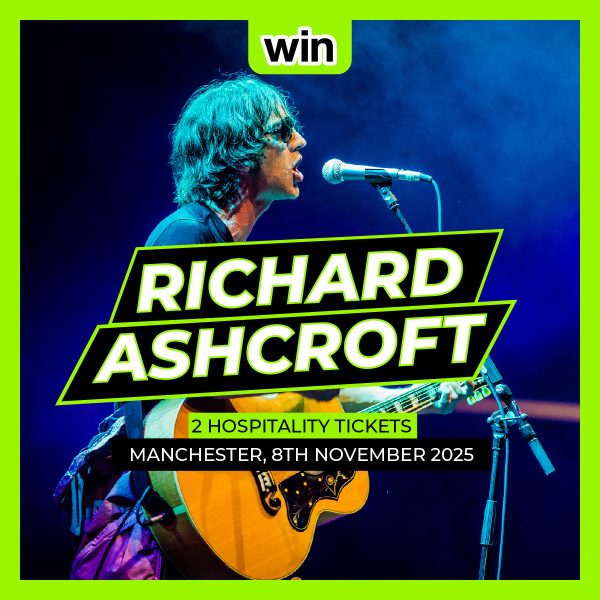 Richard Ashcroft (Saturday 8th November 2025) – 2 x Hospitality Lounge Tickets