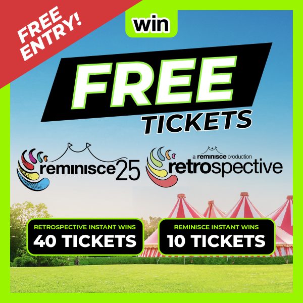 Free Entry - Retrospective Festival & Reminisce Festival Tickets