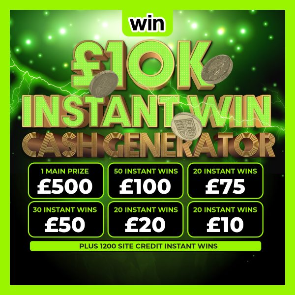 £10k Instant Win Cash Generator