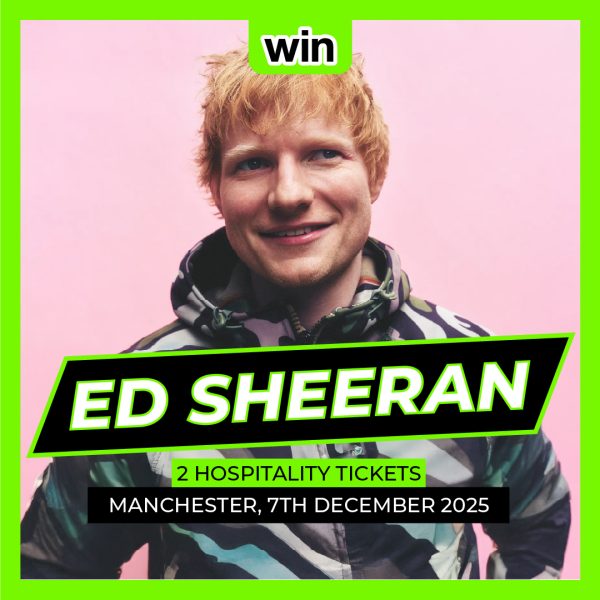 Ed Sheeran (Sunday 7th December 2025) – 2 x Hospitality Lounge Tickets