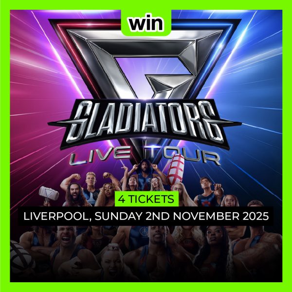 Gladiators Live Tour (Sunday 2nd November) - 4 Tickets