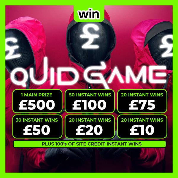£10k Quid Game - Instant Win Cash Generator