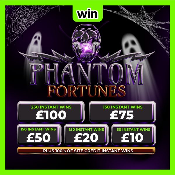 £50K Phantom Fortunes Instant Win Generator