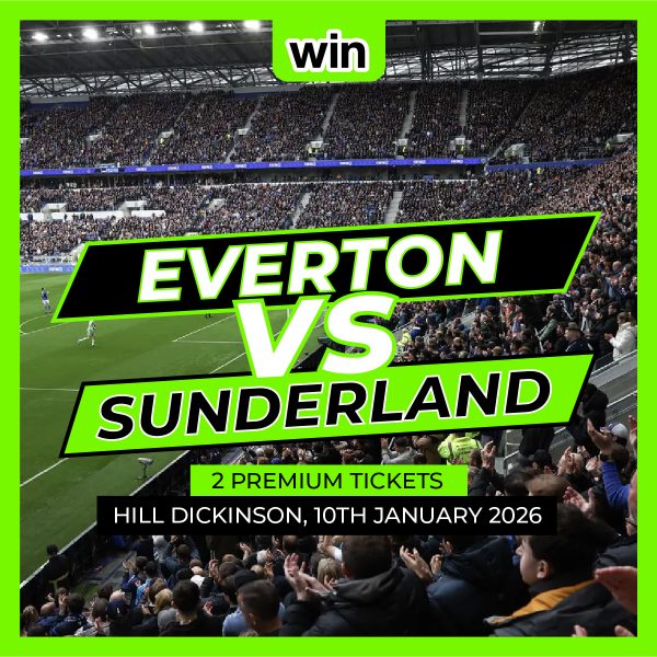 Everton FC v Sunderland (Sat 10th January) - 2 x Hospitality Tickets