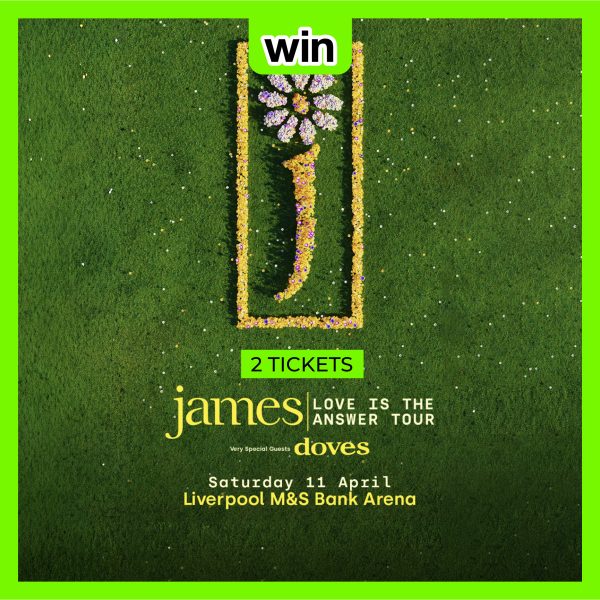 James LIVE (11th April) Liverpool - 2 Tickets