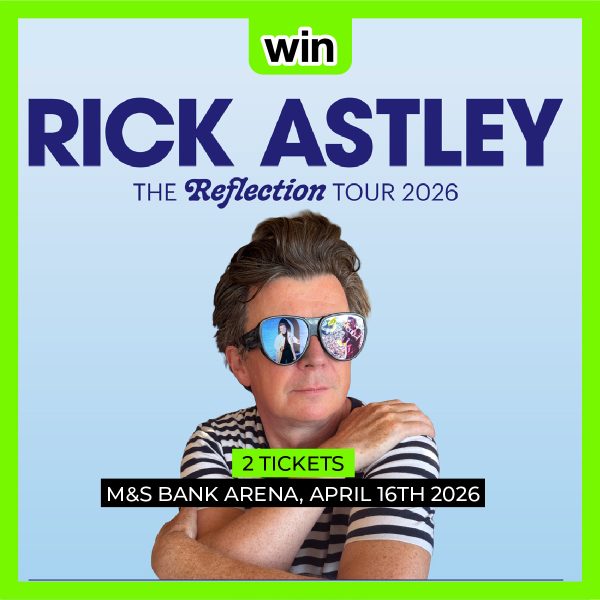 Rick Astley LIVE (16th April) Liverpool - 2 Tickets