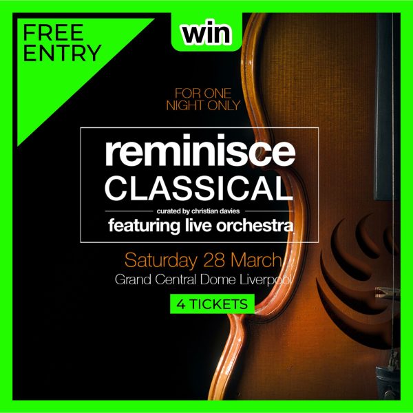 Free Entry - Reminisce in Concert (Sat 28th March) Liverpool - 4 x Tickets