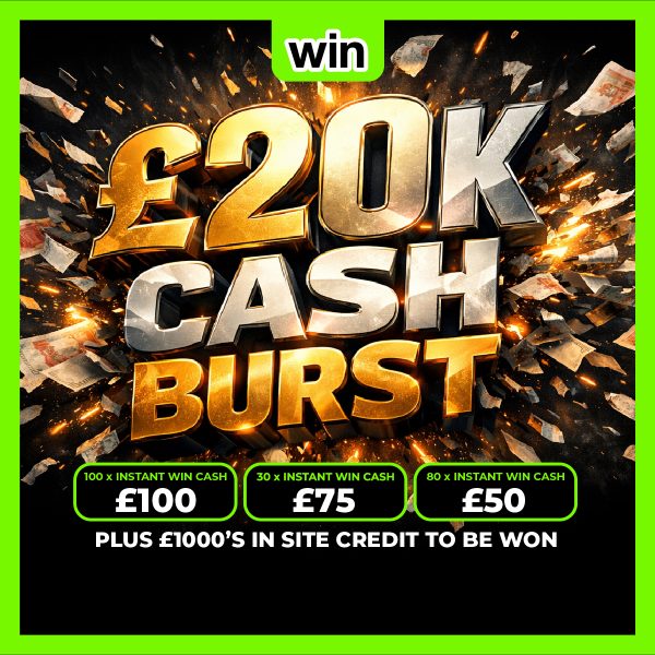 £20K Cash Burst - Instant Win Generator